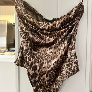 ANIMAL PRINT BODYTOP